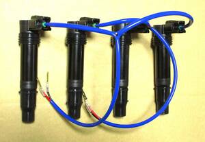  Direct ignition set coil harness set blue new goods GPZ900R ZRX1100 ZRX1200R DAEG ZZR1100 GPZ1000RX Ninja 