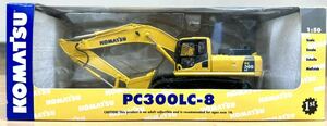 1/50　スケール コマツ PC300LC-8 Excavator 掘削機 FIRST GEARKOMATSU 建設機械 ミニカー