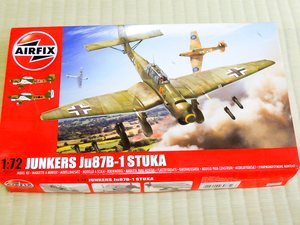 AIRFIX 1/72 JUNKERS Ju87B-1 STUKA A03087 内袋開封済み