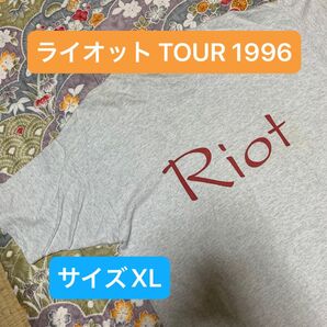 90's RIOT's シャツ TOUR ライオット バンド L.A METAL