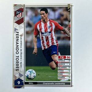 ♪♪WCCF 17-18 白 フェルナンド・トーレス Fernando Torres Atletico De Madrid 2017-2018♪三点落札で普通郵便送料無料♪