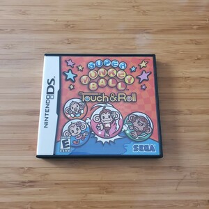 1 иен старт! иностранная версия DSNintendo DS Super Monkey Ball super Monkey мяч Северная Америка Nintendo DS стоимость доставки 180 иен редкий товар 