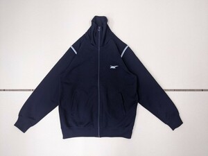 12．Asics 80s ヴィンテージ アシックス 日本製 ゴールドタイガー レトロ ジャージ トラック ジャケット 90s メンズM　ネイビー水色赤x608