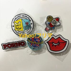 【新品レア】ポルノグラフィティ ワッペン ピンズ 5個セット