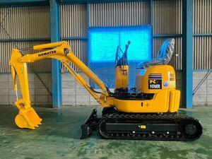  Komatsu *PC10MR-1*753 час *2WAY мульти- * Cata ширина регулировка * Mini гидравлический экскаватор, б/у Mini Yumbo *1 тонн Class * покупка в обмен на старую модель с доплатой возможность * префектура Аичи departure 