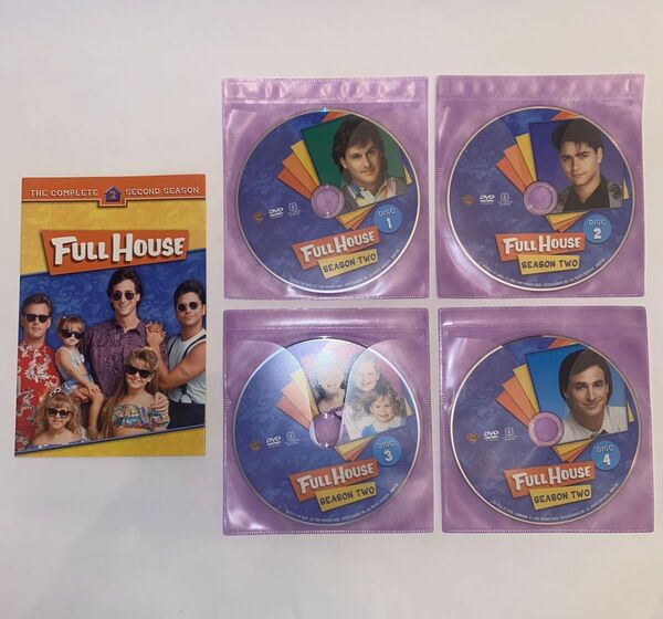 FULL HOUSE フルハウス DVD THE COMPLETE ② SECOND SEASON 全4枚