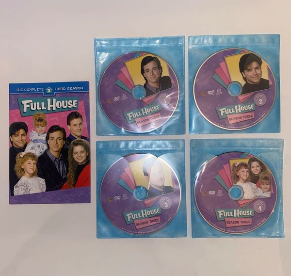 FULL HOUSE フルハウス DVD THE COMPLETE ③ THIRD SEASON 全4枚