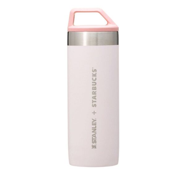 新品未使用 STARBUCKS×STANLEY ステンレスボトル sakura スタンレー ダスティピンク 532ml