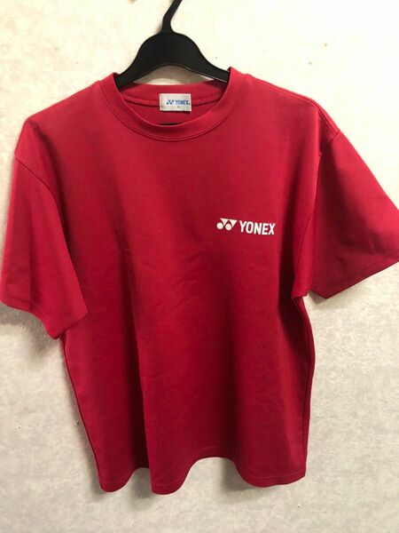 YONEX 赤 Tシャツ