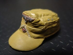 【 DAK 】1/6ドールパーツ：メーカー不詳 WWII ドイツアフリカ軍団 規格帽（ヘッドを選びます） 