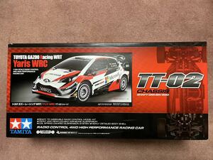 未組立 タミヤ 1/10 トヨタ ガズーレーシング ヤリス WRC TT-02シャーシ 電動RC 4WD ラジコン 58659 TAMIYA TOYOTA GAZOO YARIS