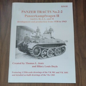 PANZER TRACTS No.2-2 Panzerkampfwagen Ⅱ иностранная книга Ⅱ номер танк L type lux фотография рисунок материалы фотография материалы книга