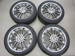 RAYS VORK RACING GT30 19インチ 8J インセット49 pcd114/5穴 ミシュラン プライマシー3st 245/45R19 2017製造