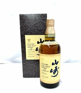 【東京都内限定配送】★送料別★SUNTORY WHISKY 山崎12年 ピュアモルト ウイスキー 750ml 43％ 古酒 EA2443