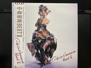 中森明菜 / BEST II　※見本盤白ラベル/'89年稀少 国内盤 (帯傷み)