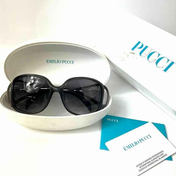 EMILIO PUCCI エミリオプッチ　サングラス　アイウェア　眼鏡　メガネ　小物　レディース　ブランド　正規品　中古品