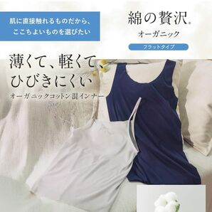 ワコール 絹の贅沢 オーガニック 春夏肌着 Lサイズ こだわりの国内生産生地