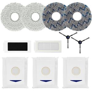 【11点セット】DEEBOT T30 PRO OMNI シリーズT30 シリーズ 掃除機対応 消耗品 紙パック 交換用紙パックゴミパック 部品 社外品 汎用品