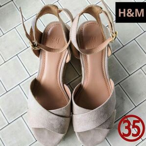 ★H&M★ウェッジサンダル サイズ35