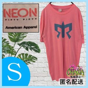 中古(古着)｜【NEON】American Apparel プリント Tシャツ S