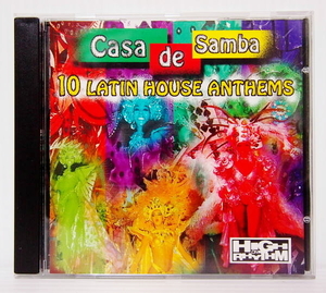 送料無料 即決 799円 CD 818 / 90年代 ラテンハウス集 V.A. Casa de Samba 10 LATIN HOUSE ANTHEMS 全10曲収録 輸入盤