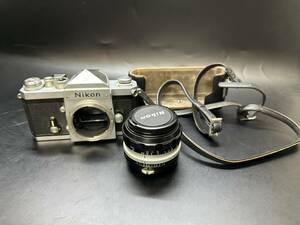 Nikon　ニコン　F　アイレベル　フィルム　カメラ　レンズ　ボディ　Fマウント　レトロレンズ　Auto　1：1．4 F 50mm　NS00212