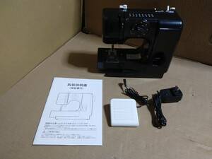  junk [ damage ] Janome JANOME compact electric sewing machine black IJ-240B [ electric sewing machine ]