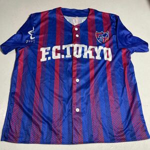 FC東京 FC TOKYO 2020 オフィシャル official ベースボールシャツ ウェア フリーサイズ