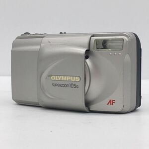 OLYMPUS オリンパス SUPER ZOOM 105G コンパクト フィルム カメラ フラッシュ・ズーム・シャッターOK 現状品　