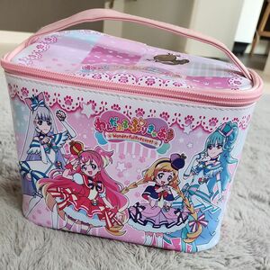 プリキュア バッグ 子供スーツケース カバン バニティポーチ ピンク