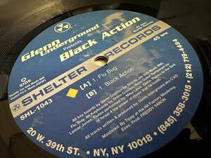 12”★Glenn Underground / Black Action / ディープ・ハウス！