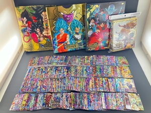 01wy0265 ドラゴンボールヒーローズ CP & ☆3 カード 約1000枚 + オフィシャルバインダー 4点 まとめセット 中古品