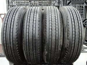 ●6650 夏 イボ付10分山 DUNLOP SP110 225/80R17.5 123/122L 4本