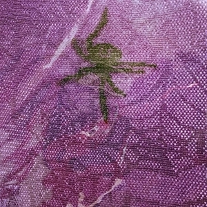 蜘蛛の巣タイツ 紫 蜘蛛つき　Halloween ハロウィン コスプレ