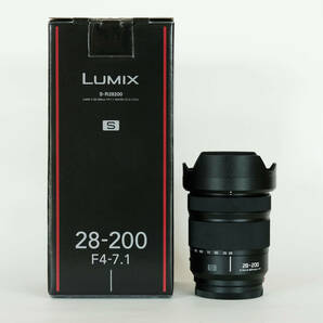 [美品] Panasonic LUMIX S 28-200mm F4-7.1 MACRO O.I.S. / ライカLマウント / フルサイズ
