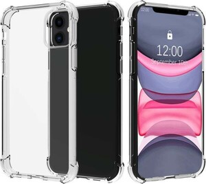 F 在庫処分 iPhone12 mini ケース 衝撃吸収 クリア 透明 カバー アイフォン 保護 丈夫 耐衝撃 超頑丈 ソフト シリコン 米軍 アップル Apple