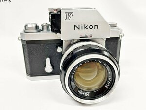 ★シャッターOK◎ Nikon ニコン F NIKKOR-S Auto 1:1.4 f=50mm フォトミックFTN 一眼レフ フィルムカメラ ボディ レンズ 177Y15-7