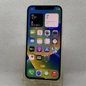 5253: 上良品 iPhone12 mini 128GB ホワイト btt100% SIMフリー 保証付