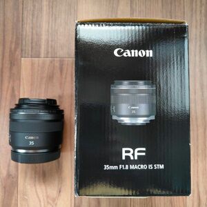 【美品】Canon RF35mm f1.8 MACRO is stm 