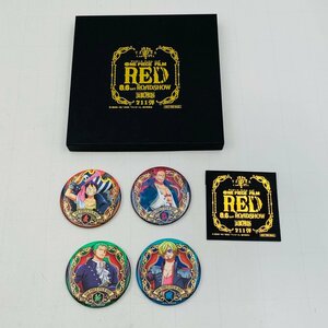 中古品 ワンピース FILM RED 輩缶バッジ 711弾 セブンイレブン限定 ルフィ ゾロ サンジ シャンクス