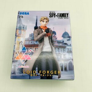 新品未開封 セガ Luminasta 劇場版 SPY×FAMILY CODE:White ロイド フォージャー