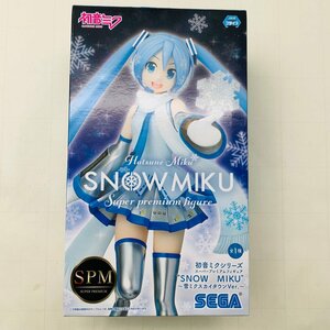 新品未開封 セガ SPM スーパープレミアムフィギュア 初音ミクシリーズ SNOW MIKU 雪ミクスカイタウン ver