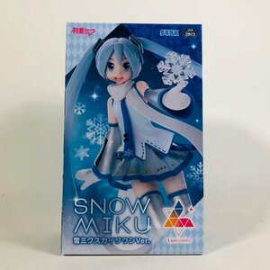 新品未開封 セガ Luminasta 初音ミク SHOW MIKU 雪ミクスカイタウン ver