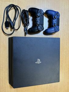 初期化済PlayStation4 Pro ジェット・ブラック 1TB CUH-7200BB01
