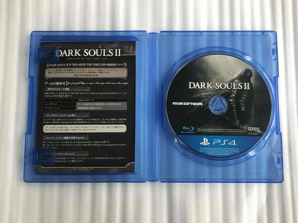 ★動作確認済 PS4 DARK SOULS II SCHOLAR OF THE FIRST SINダークソウル2 playstation★