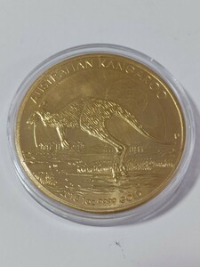 オーストラリア 硬貨 古銭 エリザベス2世 2015年 カンガルー 月光 記念幣 コイン 直径:約40mm 重量:約24.5g 厚さ:約2mm