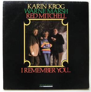 ◆ KARIN KROG - WARNE MARSH - RED MITCHELL / I Remember You ◆ Spotlite SPJLP 22 (England) ◆ V