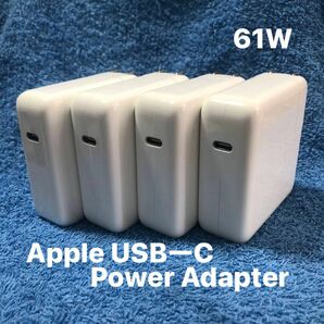 61W Apple USB-C Power Adapter ACアダプター A1718【中古】4個セット