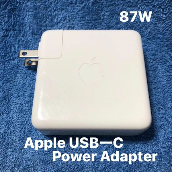 87W Apple USB-C Power Adapter ACアダプター A1719【中古】④