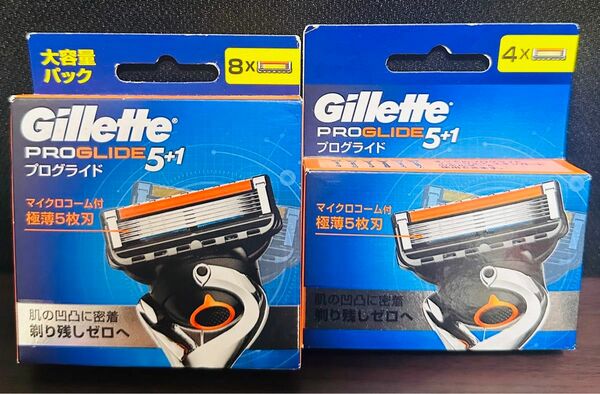 ジレット プログライド 5+1 替刃 12個 Gillette PROGLIDE フュージョン 正規品 送料無料
